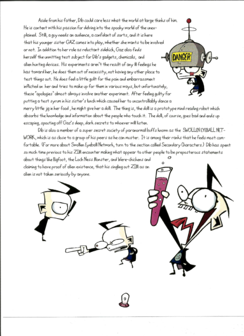 Porn The Invader Zim Show Bible: Main CharactersSome photos