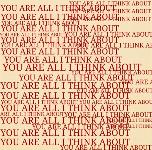 tullipsink - jumbled thoughts - you are all i think about