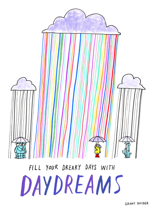 incidentalcomics: Rainy DaydreamPosters are available at the Incidental Comics shop. All poster