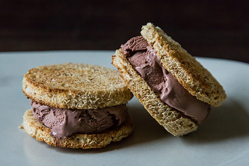 lion:food52:Have a sandwich.Mary’s Healthy Ice Cream Sandwiches via Food52