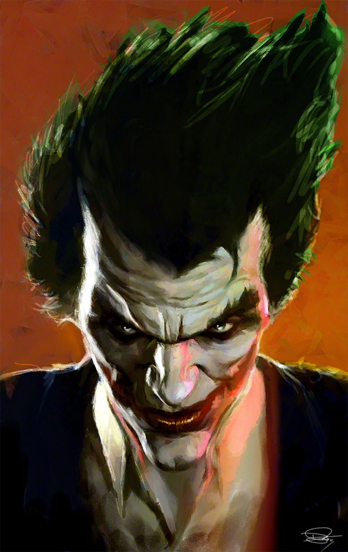 The Jokerhttp://archangelgabriel.deviantart.com/Illustration © 2015 Daniel Scott