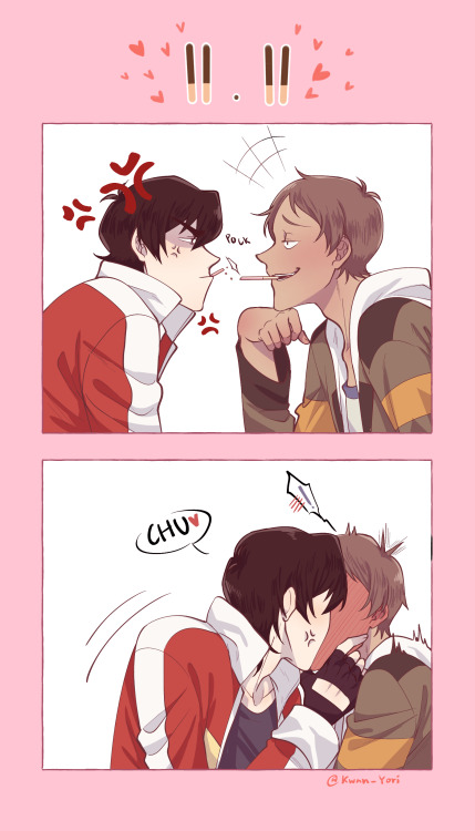  It’s late for this but… I still want to draw them♥Happy Pocky day♥I didn’t draw 