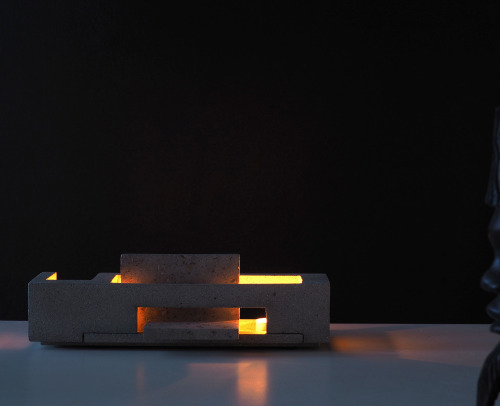 Some night and evening shots. Architectural sculpture available at Thuhstudio