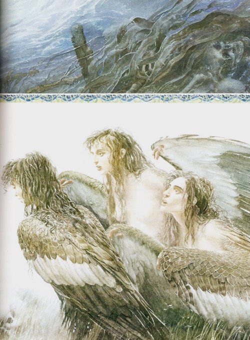 epicus: La Ilíada y la Odisea, por Alan Lee.