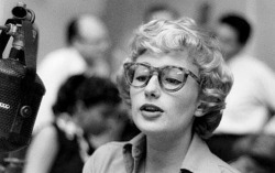 wehadfacesthen:Singer Blossom Dearie in the