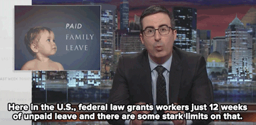 micdotcom:Watch: John Oliver explains how awful family leave is in the U.S. — and yes, it