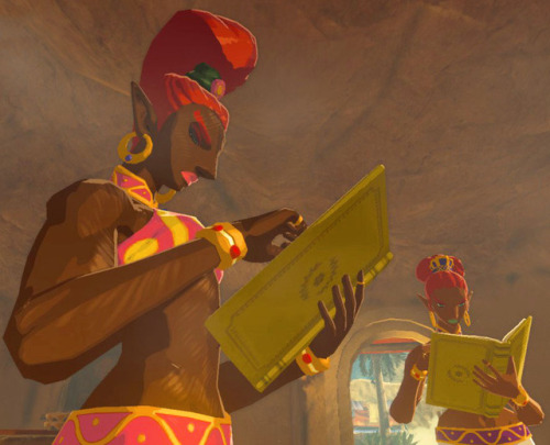 maldrea-shoots-stuff:More Gerudo Town NPC’s