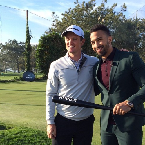 its-kempanna:Matt at the Torrey Pines Golf Course Donating