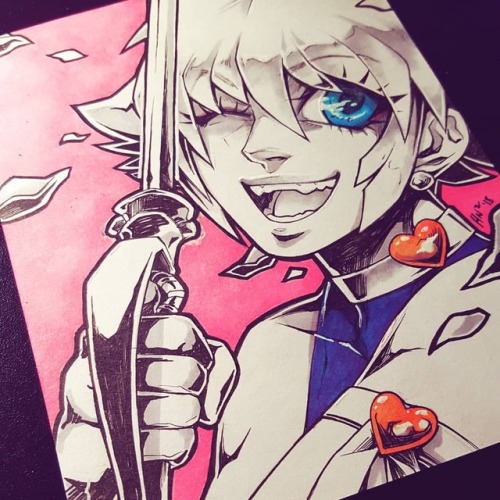 So I was able to push out some art today! T3T After watching older versions of Devilman, it made me 
