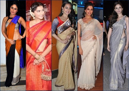 Bollywood Saree style