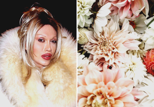 Pete Burns & Flowers