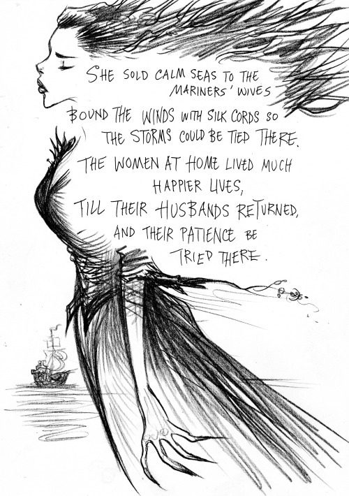 the-moon-tea-witch:chrisriddellblog:Witch Work by Neil Gaiman.This is lovely but saddening