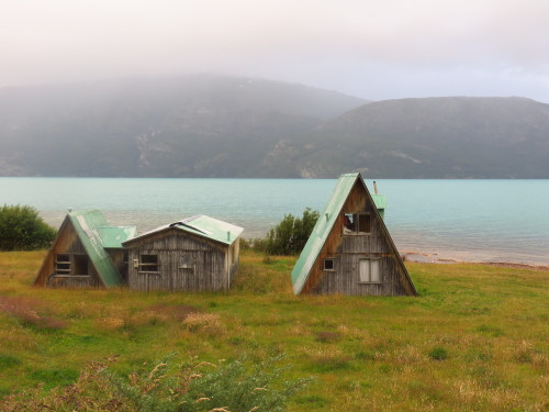 cabinporn:Abandoned A-frames in Lago General Carrera, Chilean Patagonia.Contributed by Joanna Young.