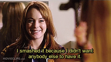 canadian-girl-hates-winter:  pl-cky:  geekandmisandry:  Mean Girls 2004, Deleted Scene.  WHY WAS THIS DELETED HER CHARACTER JUST GOT 1000% BETTER  OH MY GOD IM SO ANGRY