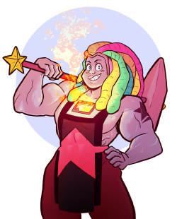 brokenhorns:  What if…she can smelt metal in her gem? Also, blacksmith hammer.