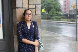 humansofnewyork:    “I used to be 300 lbs. I thought that when I lost all the weight, a light switch would suddenly flip on and I’d be driven and inspired. But the self-judgment just shifted. Sometimes when I’m jogging, I’ll see a woman who is