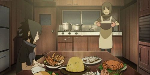 Something I Think About Like. Once A Week. Is That Scene Where Fugaku And Mikoto Are Leaving Itachi To