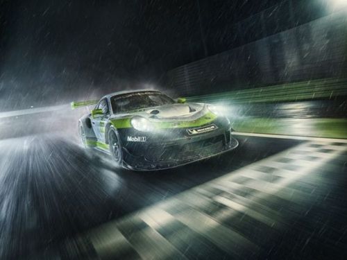 Porsche 911 GT3 R, rain blur, sports car, 2018 wallpaper @wallpapersmug : https://ift.tt/2FI4itB - h