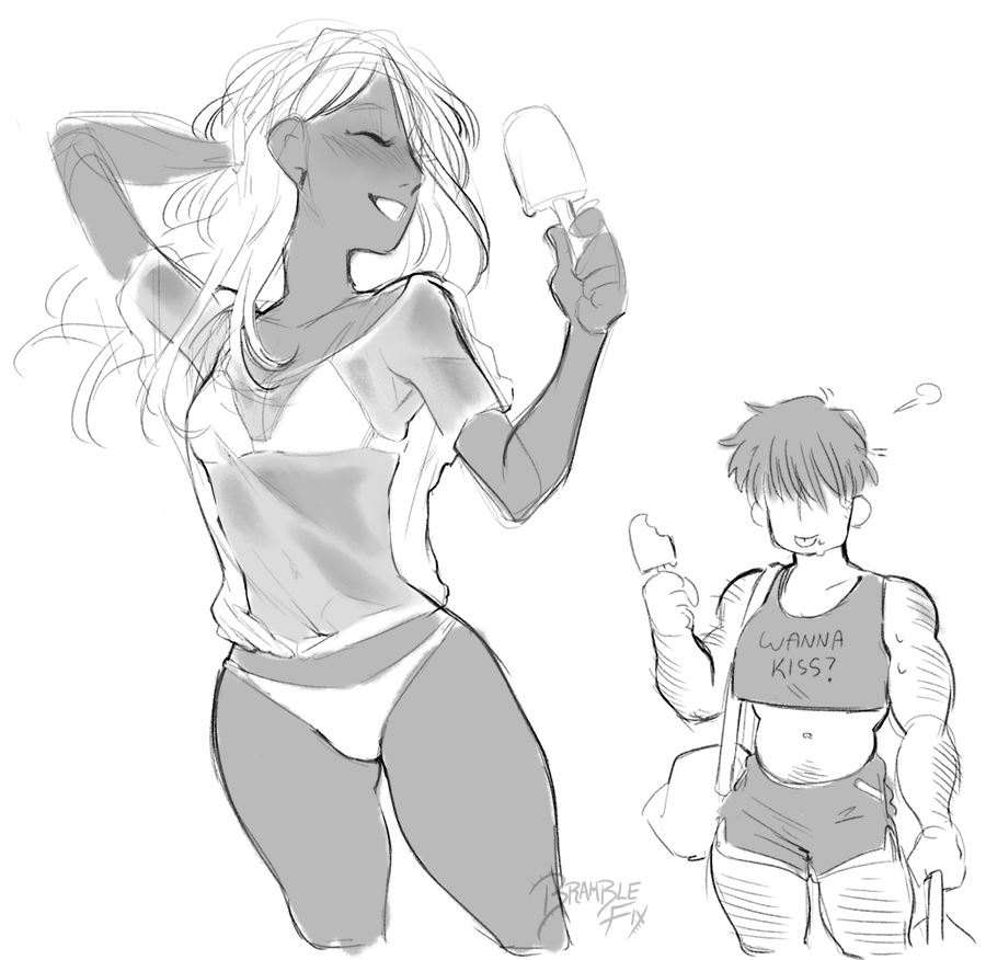 I keep finding things I posted on Patreon and forgot to post anywhere else :’DSupport