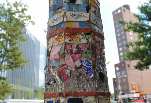 mosaicmannyc:untappedcities: For posterity, we photographed every one of @MosaicManNYC’s lamppost m