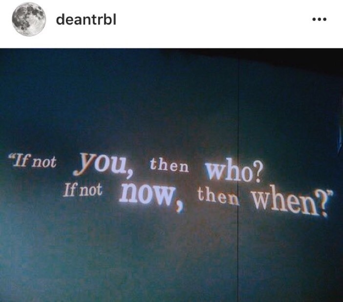 | Dean Instagram update |
Me at the 130 mood: JNGL