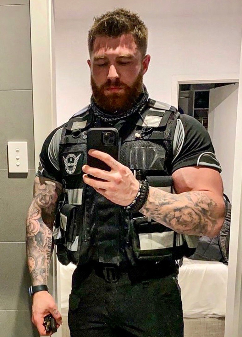 meninblue:ALL ALPHA. ALL MALE.  Patriarchal enforcer.