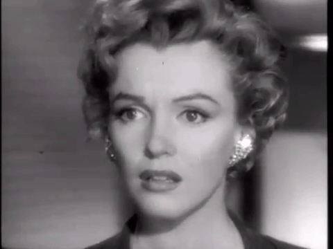 sparklejamesysparkle:  Marilyn Monroe in the trailer for Don’t Bother to Knock,