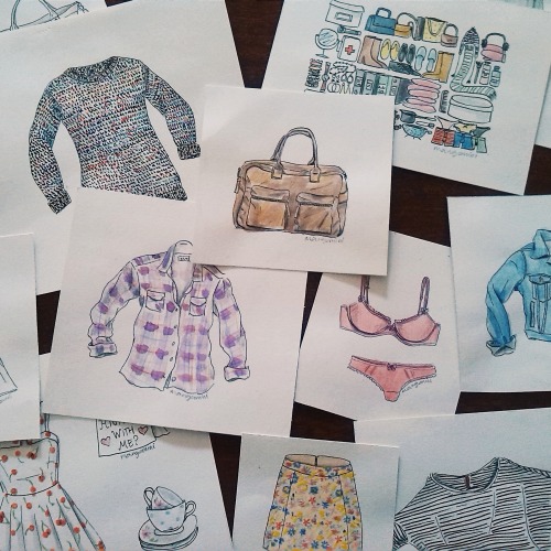 mangomini:New blog post!Selling some of my original drawings on Etsy.