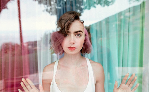 dailylilycollins: Lily Collins for Yahoo Style