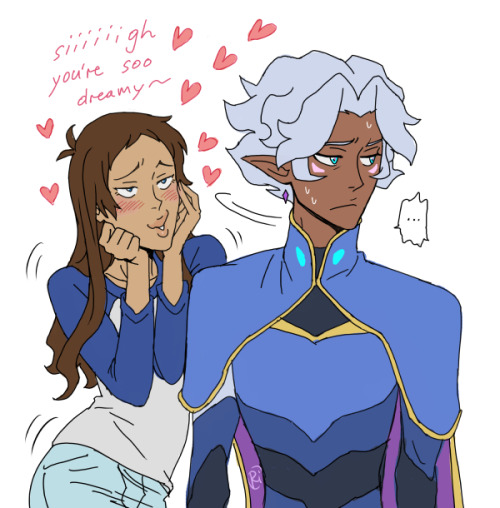 Charming Ladies And A Prince With A White Space Ship.