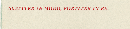 for the dictum vide ‹& so said claudio acquaviva›. typeset in fournier ornate—for details vide ‹