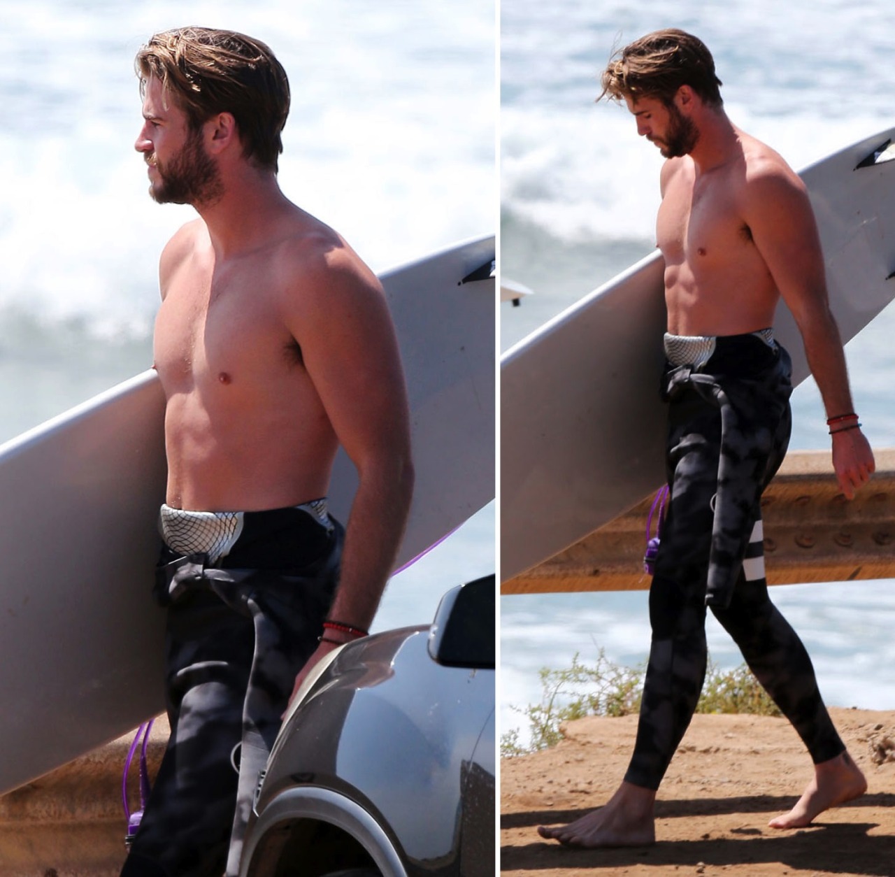 starringroles:  Liam Hemsworth candids 3