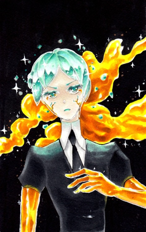 I love, love, love this series!! And Phos :’)Why does it upload in potato quality 