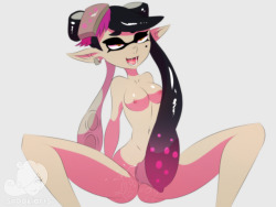 spookiarts:  Callie Request from SplatoonThank you all for peeping ;P