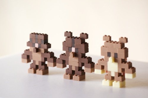 Edible And Functional Chocolate LEGO Bricks By Akihiro Mizuuchi