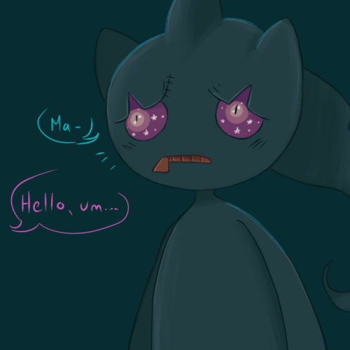 beelzebumons:after i drew this picture a lot of people who reblogged it suggested that phantump, whe