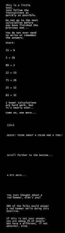 I did this out loud and I thought of an orange screwdriver at the center that we use a lot for a tas