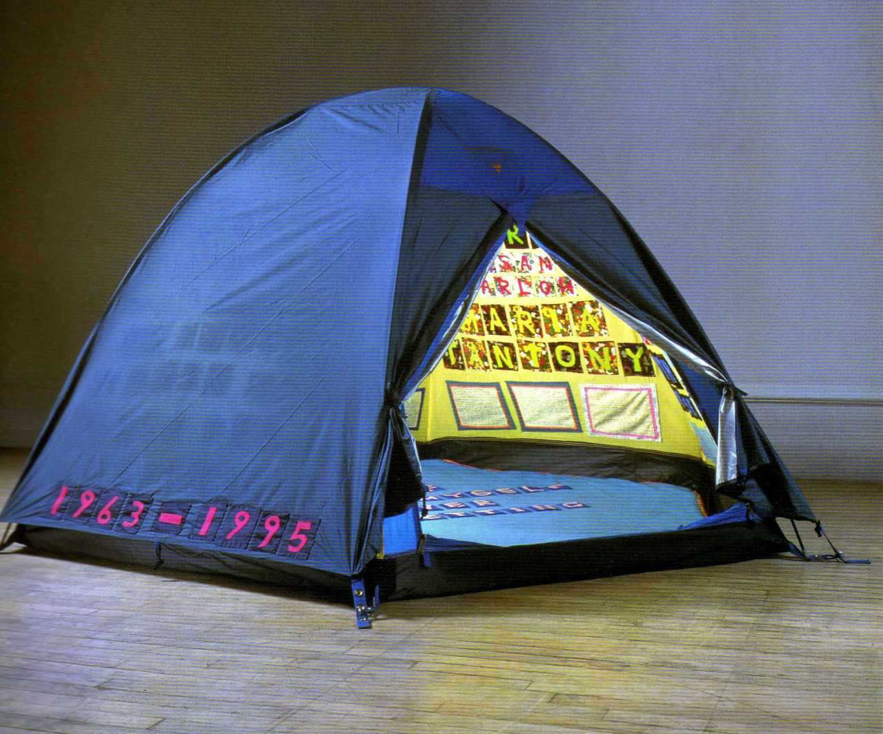 lucilfere:  20aliens: Everyone I Have Ever Slept With 1963-1995 - Tracey Emin  