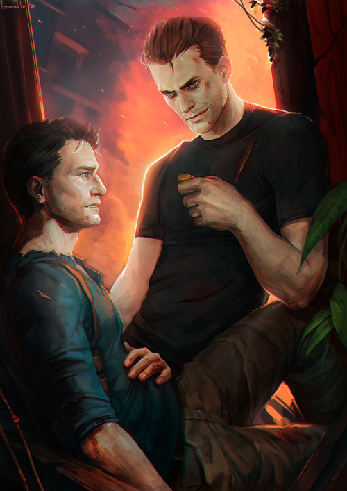 Nathan and Rafe by Lorandesore