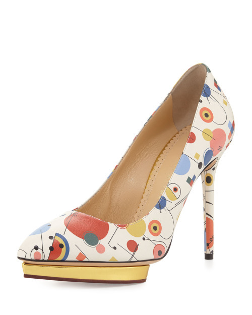 Shoes Fashion Blog Charlotte Olympia Kandinsky heels via Tumblr