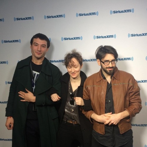 Ezra at SXSW with Lilah and Josh