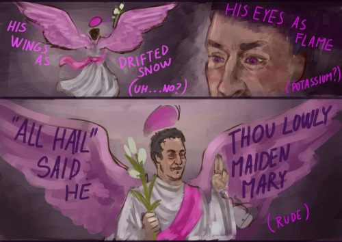 cliopadra:Good Omens ruined one of my favourite christmas songs and i hate it. 