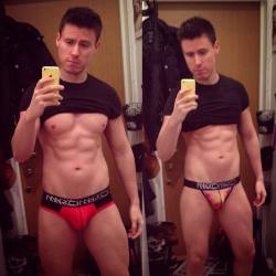 stephanodf:  They fit very good! 😍😘  #marcomarco #marcosquared @marcosquared #jockstrap #briefs