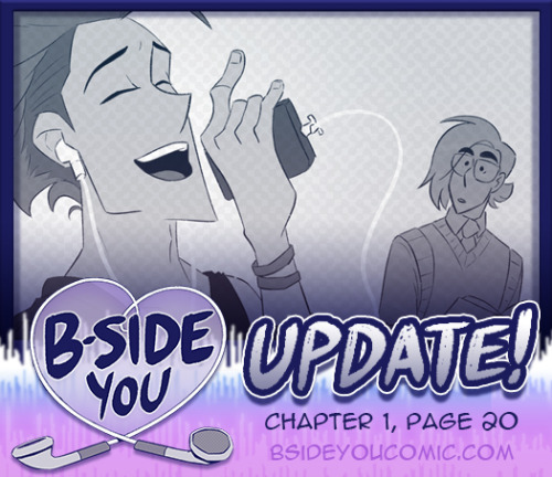 Comic update day! Danny continues his karaoke session in the library like some sort of hooligan.bsid