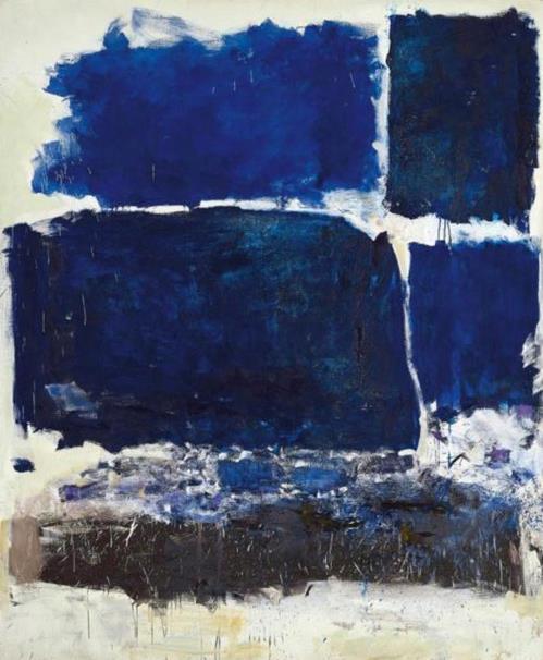 thebluesthour:Joan Mitchell, “Les Bluets” x “Untitled” x  “Blue Territory”    