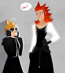 mintyskulls:  21 Days of 21, Day 1- Some relatable shitbecause honestly? Long and ¾ sleeved shirts as much as I can help it and it’s very hot out.Also Roxas probably needs new retinas nowDo not repost or use without proper credit, ask first please.