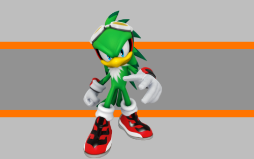 Jet the Hawk from Sonic drinks wet cement! requested by @sharpe-fan