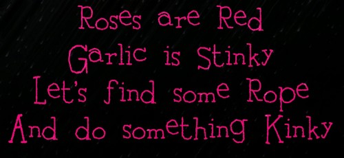 pretty pink things.