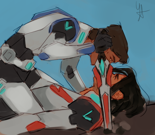 youremyfanart:it’s possible for Lance and Keith to have some rlly emotional fight tomorrow so I made
