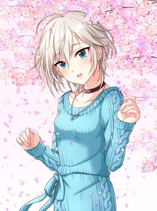 futureisfailed:  (ポン太さんのツイート: “春と桜とアナスタシアと。… ”から) 